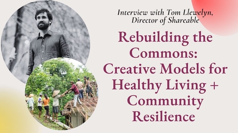 Rebuilding the Commons: Creative Models for Healthy Living + Community Resilience